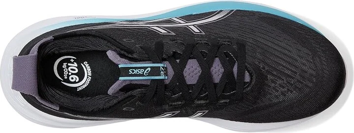 ASICS GEL-Nimbus 27 Women's Running Shoes Black/Dusk Violet : 9 B - Medium, Textile - Image 2