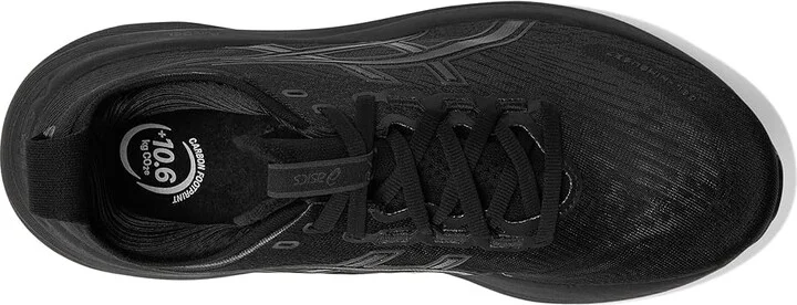 ASICS GEL-Nimbus 27 Women's Running Shoes Black/Graphite Grey : 5 D - Wide, Textile - Image 2
