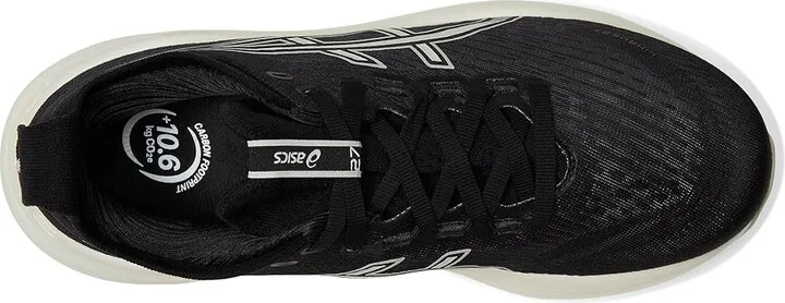 ASICS GEL-Nimbus 27 Women's Running Shoes Black/Lake Grey : 6.5 D - Wide, Textile - Image 2