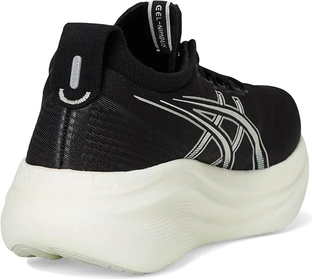 ASICS GEL-Nimbus 27 Women's Running Shoes Black/Lake Grey : 6.5 D - Wide, Textile - Image 4