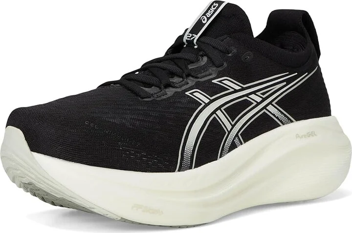 ASICS GEL-Nimbus 27 Women's Running Shoes Black/Lake Grey : 6.5 D - Wide, Textile - Image 5
