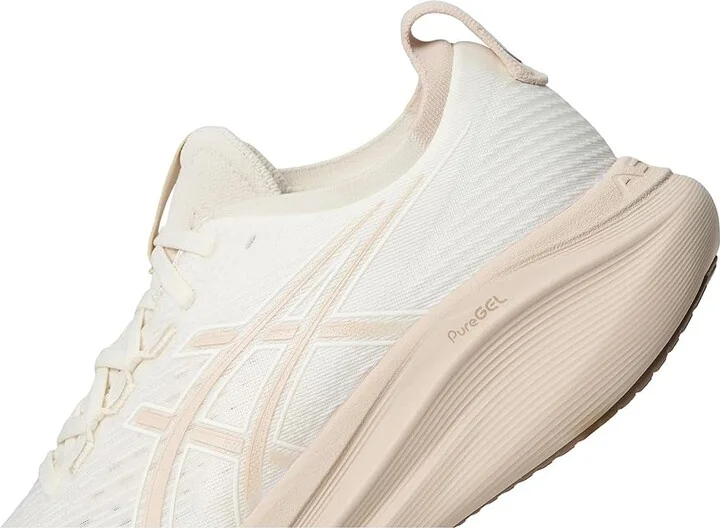 ASICS GEL-Nimbus 27 Women's Running Shoes Cream/Mineral Beige : 13 B - Medium, Textile - Image 7
