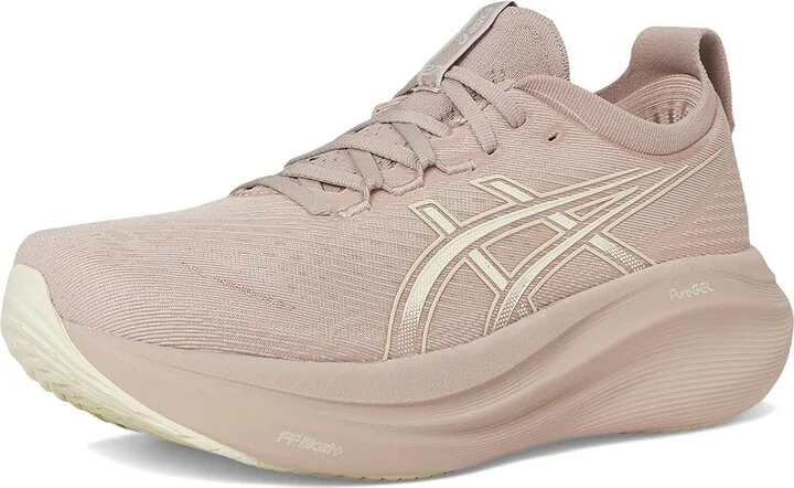 ASICS GEL-Nimbus 27 Women's Running Shoes Fawn/Birch : 10 B - Medium, Textile - Image 5