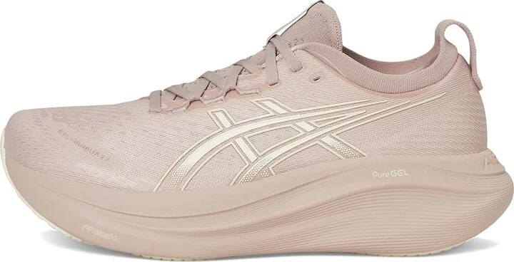 ASICS GEL-Nimbus 27 Women's Running Shoes Fawn/Birch : 10 B - Medium, Textile - Image 6