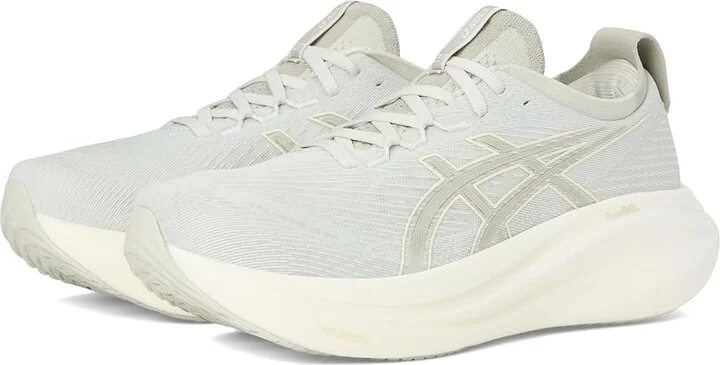 ASICS GEL-Nimbus 27 Women's Running Shoes Lake Grey/White Sage : 9 B - Medium, Textile