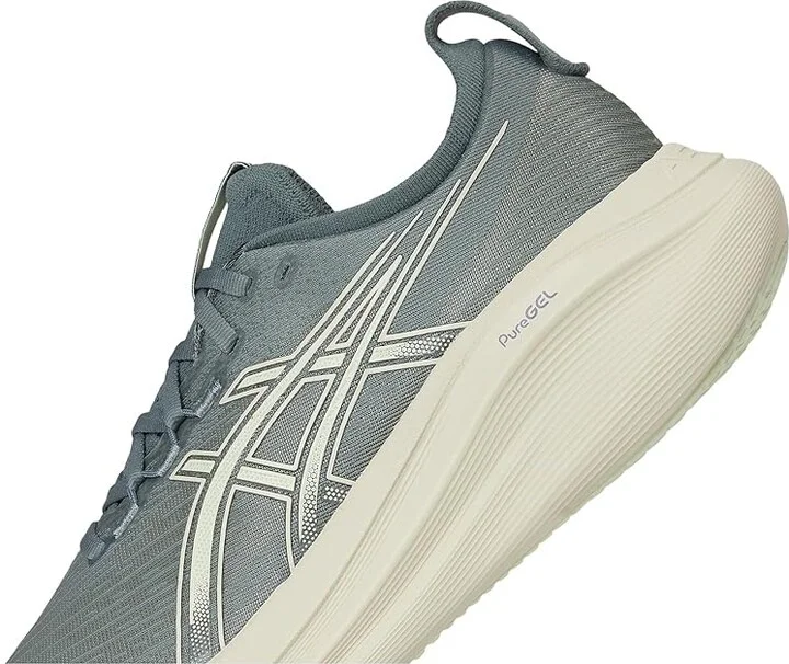 ASICS GEL-Nimbus 27 Women's Running Shoes Monument Blue/Whisper Green : 6 B - Medium, Textile - Image 7