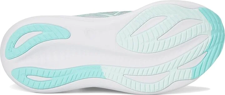ASICS GEL-Nimbus 27 Women's Running Shoes Piedmont Grey/Illuminate Mint : 10.5 D - Wide, Textile - Image 3