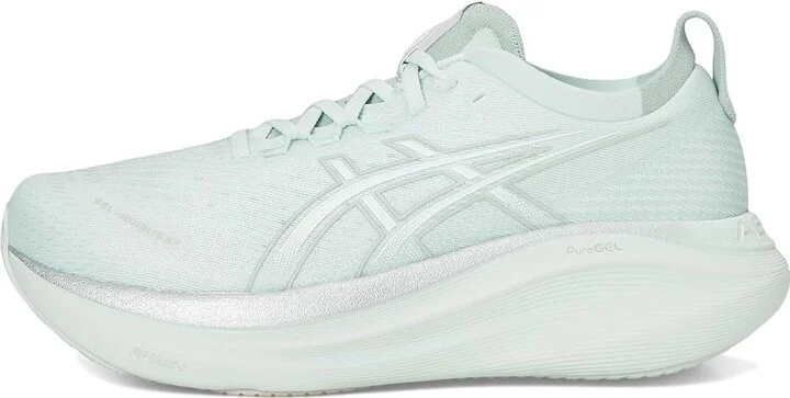 ASICS GEL-Nimbus 27 Women's Running Shoes Pure Aqua/White : 9.5 B - Medium, Textile - Image 6