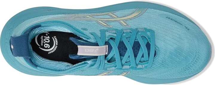 ASICS GEL-Nimbus 27 Women's Running Shoes Stillwater/Cream : 6 B - Medium, Textile - Image 2