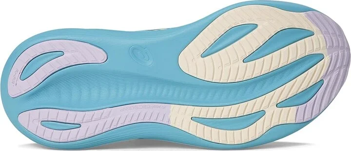 ASICS GEL-Nimbus 27 Women's Running Shoes Stillwater/Cream : 6 B - Medium, Textile - Image 3