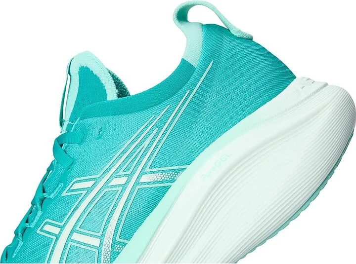 ASICS GEL-Nimbus 27 Women's Running Shoes Wave Teal/Illuminate Mint : 8 B - Medium, Textile - Image 7