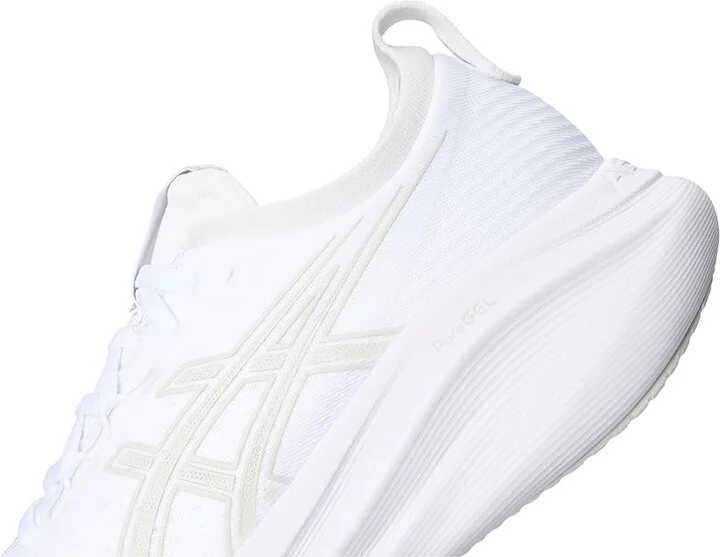 ASICS GEL-Nimbus 27 Women's Running Shoes White/Glacier Grey : 10 B - Medium, Textile - Image 7