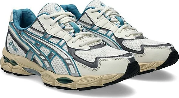 ASICS Gel-NYC 2055 Sportstyle Sneakers in Cream/Midnight - Image 6