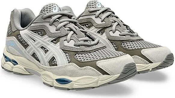 ASICS Gel-NYC Sportstyle Sneakers in Steeple Grey/Cream at Urban Outfitters - Image 2