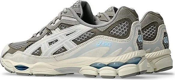 ASICS Gel-NYC Sportstyle Sneakers in Steeple Grey/Cream at Urban Outfitters - Image 3