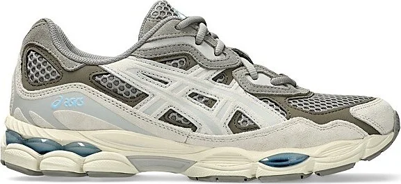 ASICS Gel-NYC Sportstyle Sneakers in Steeple Grey/Cream at Urban Outfitters