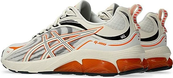 ASICS Gel-Quantum 180 VIII Sportstyle Sneakers in Cream/Shocking Orange at Urban Outfitters - Image 3