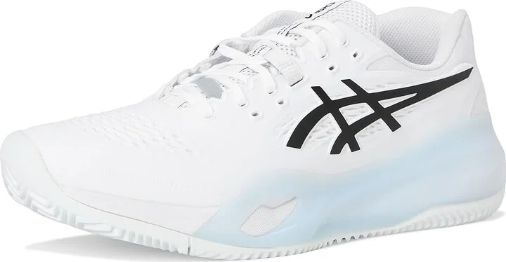 ASICS Gel-Resolution X Clay Men's Tennis Shoes White/Black : 13 D - Medium, Synthetic - Image 5