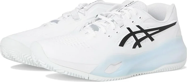 ASICS Gel-Resolution X Clay Men's Tennis Shoes White/Black : 13 D - Medium, Synthetic