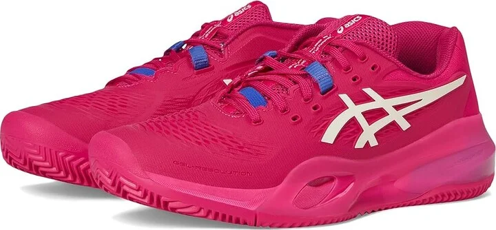 ASICS Gel-Resolution X Clay Women's Tennis Shoes Bright Rose/Cream : 9.5 B - Medium, Synthetic
