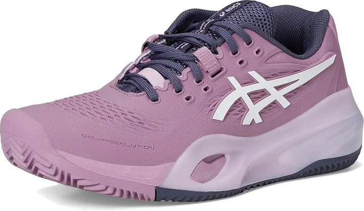 ASICS Gel-Resolution X Clay Women's Tennis Shoes Ube/White : 12 B - Medium, Synthetic - Image 5
