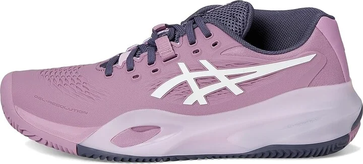 ASICS Gel-Resolution X Clay Women's Tennis Shoes Ube/White : 12 B - Medium, Synthetic - Image 6