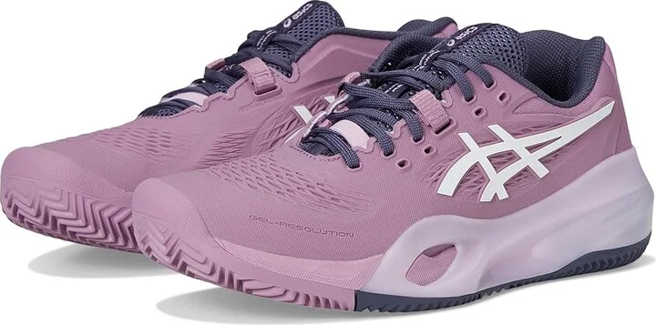 ASICS Gel-Resolution X Clay Women's Tennis Shoes Ube/White : 12 B - Medium, Synthetic