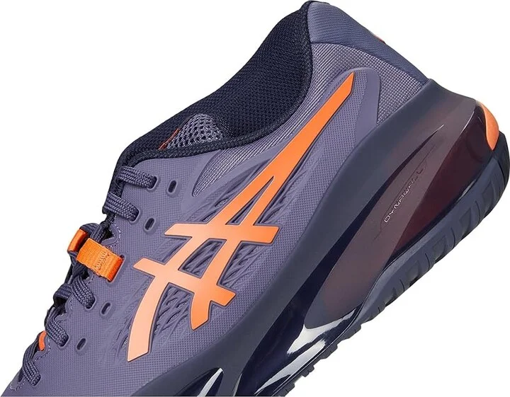 ASICS Gel-Resolution X Men's Tennis Shoes Greyish Purple/Nova Orange : 12 D - Medium - Image 7