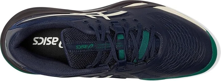 ASICS Gel-Resolution X Men's Tennis Shoes Midnight/Cream : 9.5 D - Medium - Image 2