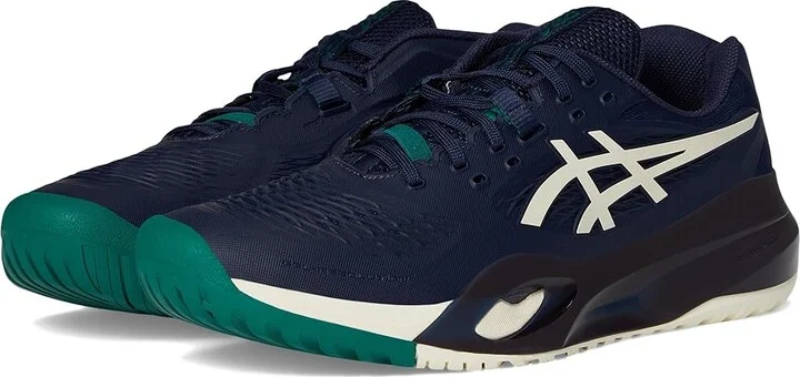 ASICS Gel-Resolution X Men's Tennis Shoes Midnight/Cream : 9.5 D - Medium