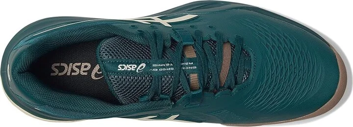 ASICS Gel-Resolution X Men's Tennis Shoes Saxon Green/Birch : 12.5 D - Medium - Image 2