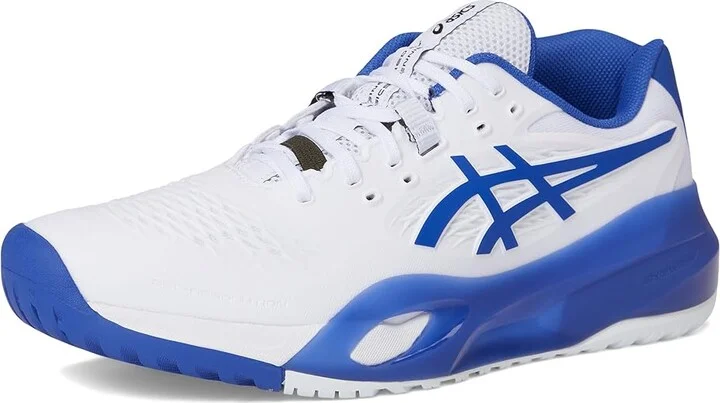 ASICS Gel-Resolution X Men's Tennis Shoes White/Dark Cobalt : 14 D - Medium - Image 5