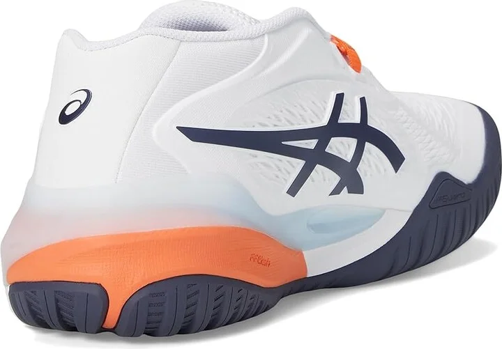 ASICS Gel-Resolution X Men's Tennis Shoes White/Indigo Fog : 13 D - Medium - Image 4