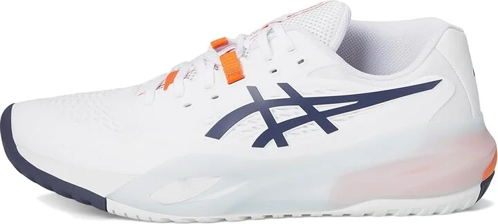 ASICS Gel-Resolution X Men's Tennis Shoes White/Indigo Fog : 13 D - Medium - Image 6