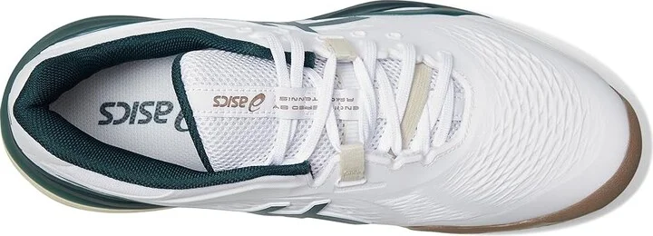 ASICS Gel-Resolution X Men's Tennis Shoes White/Saxon Green : 13 D - Medium - Image 2