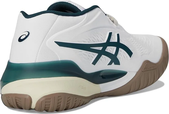 ASICS Gel-Resolution X Men's Tennis Shoes White/Saxon Green : 13 D - Medium - Image 4