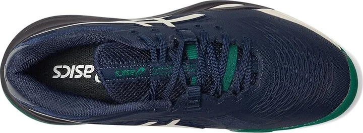 ASICS Gel-Resolution X Wide Men's Cross Training Shoes Midnight/Cream : 15 EE - Wide, Synthetic - Image 2