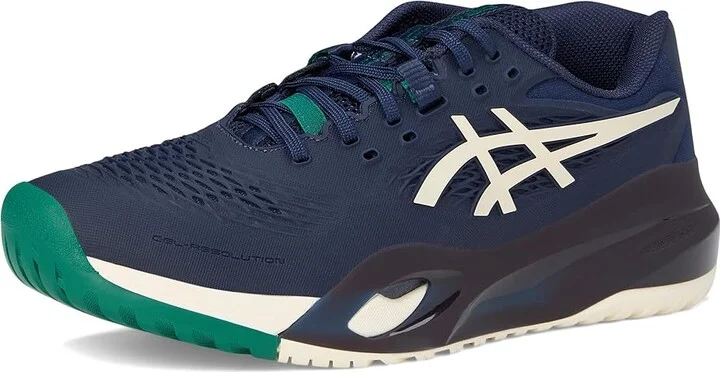 ASICS Gel-Resolution X Wide Men's Cross Training Shoes Midnight/Cream : 15 EE - Wide, Synthetic - Image 5