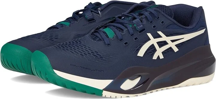 ASICS Gel-Resolution X Wide Men's Cross Training Shoes Midnight/Cream : 15 EE - Wide, Synthetic
