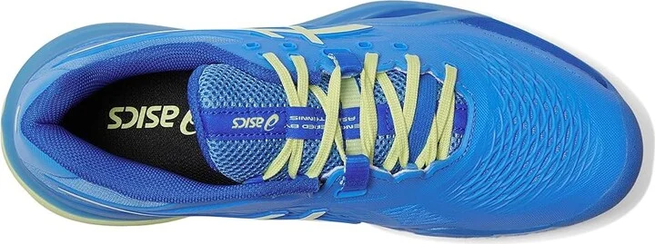 ASICS Gel-Resolution X Women's Tennis Shoes Blue Coast/Huddle Yellow : 9 B - Medium - Image 2