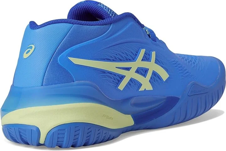 ASICS Gel-Resolution X Women's Tennis Shoes Blue Coast/Huddle Yellow : 9 B - Medium - Image 4