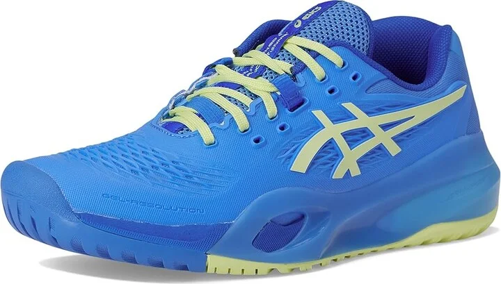 ASICS Gel-Resolution X Women's Tennis Shoes Blue Coast/Huddle Yellow : 9 B - Medium - Image 5