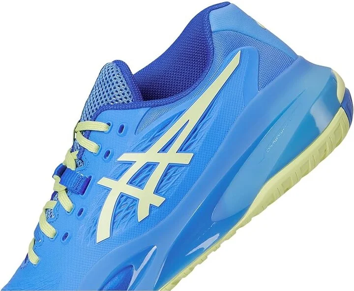 ASICS Gel-Resolution X Women's Tennis Shoes Blue Coast/Huddle Yellow : 9 B - Medium - Image 7