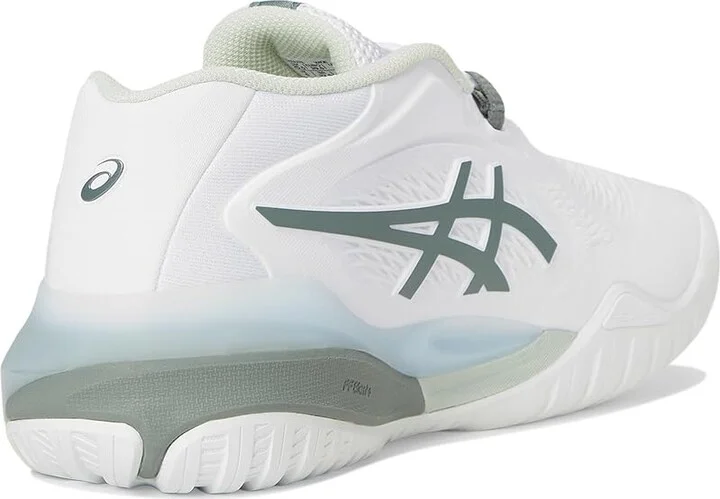 ASICS Gel-Resolution X Women's Tennis Shoes White/Monument Blue : 7 B - Medium - Image 4