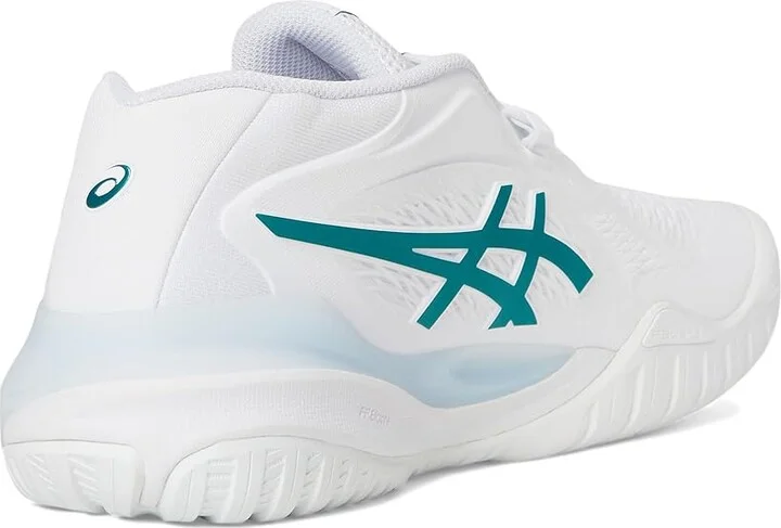 ASICS Gel-Resolution X Women's Tennis Shoes White/Pitch Green : 8.5 B - Medium - Image 4