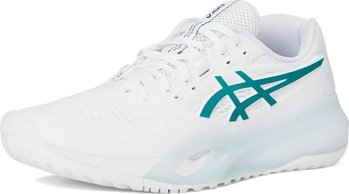 ASICS Gel-Resolution X Women's Tennis Shoes White/Pitch Green : 8.5 B - Medium - Image 5