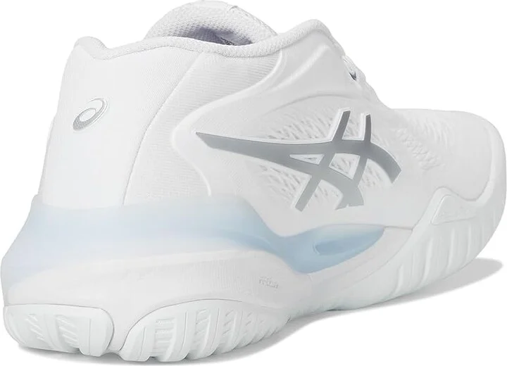 ASICS Gel-Resolution X Women's Tennis Shoes White/Pure Silver : 10 B - Medium - Image 4