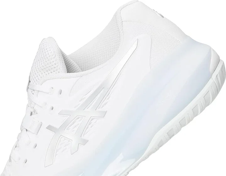 ASICS Gel-Resolution X Women's Tennis Shoes White/Pure Silver : 10 B - Medium - Image 7