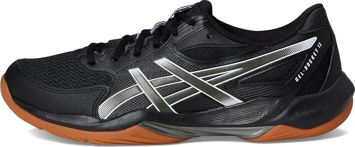 ASICS Gel-Rocket 12 Men's Cross Training Shoes Black/Gunmetal : 8 D - Medium, Synthetic - Image 6