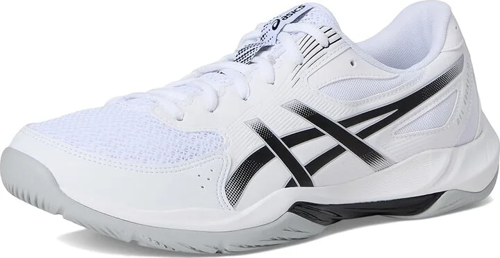 ASICS Gel-Rocket 12 Men's Cross Training Shoes White/Black : 13 D - Medium, Synthetic - Image 5